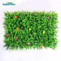 Plastic Künstliche Buchsbaum Green Grass Wall Für Innendekoration